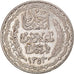 Coin, Tunisia, Ahmad Pasha Bey, 20 Francs, 1934, Paris, AU(55-58), Silver