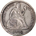 Coin, United States, Seated Liberty Dime, Dime, 1891, U.S. Mint, Philadelphia