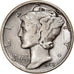 Monnaie, États-Unis, Mercury Dime, Dime, 1945, U.S. Mint, Philadelphie, TB+