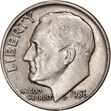 Münze, Vereinigte Staaten, Roosevelt Dime, Dime, 1956, U.S. Mint, Philadelphia