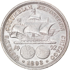 Coin, United States, Half Dollar, 1893, U.S. Mint, Philadelphia, EF(40-45)