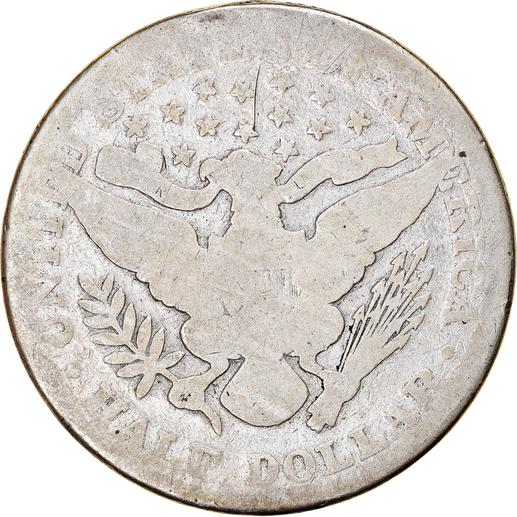 Munten, Verenigde Staten, Barber Half Dollar, Half Dollar, 1895, U.S. Mint