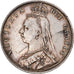 Monnaie, Grande-Bretagne, Victoria, 1/2 Crown, 1889, Londres, SUP, Argent
