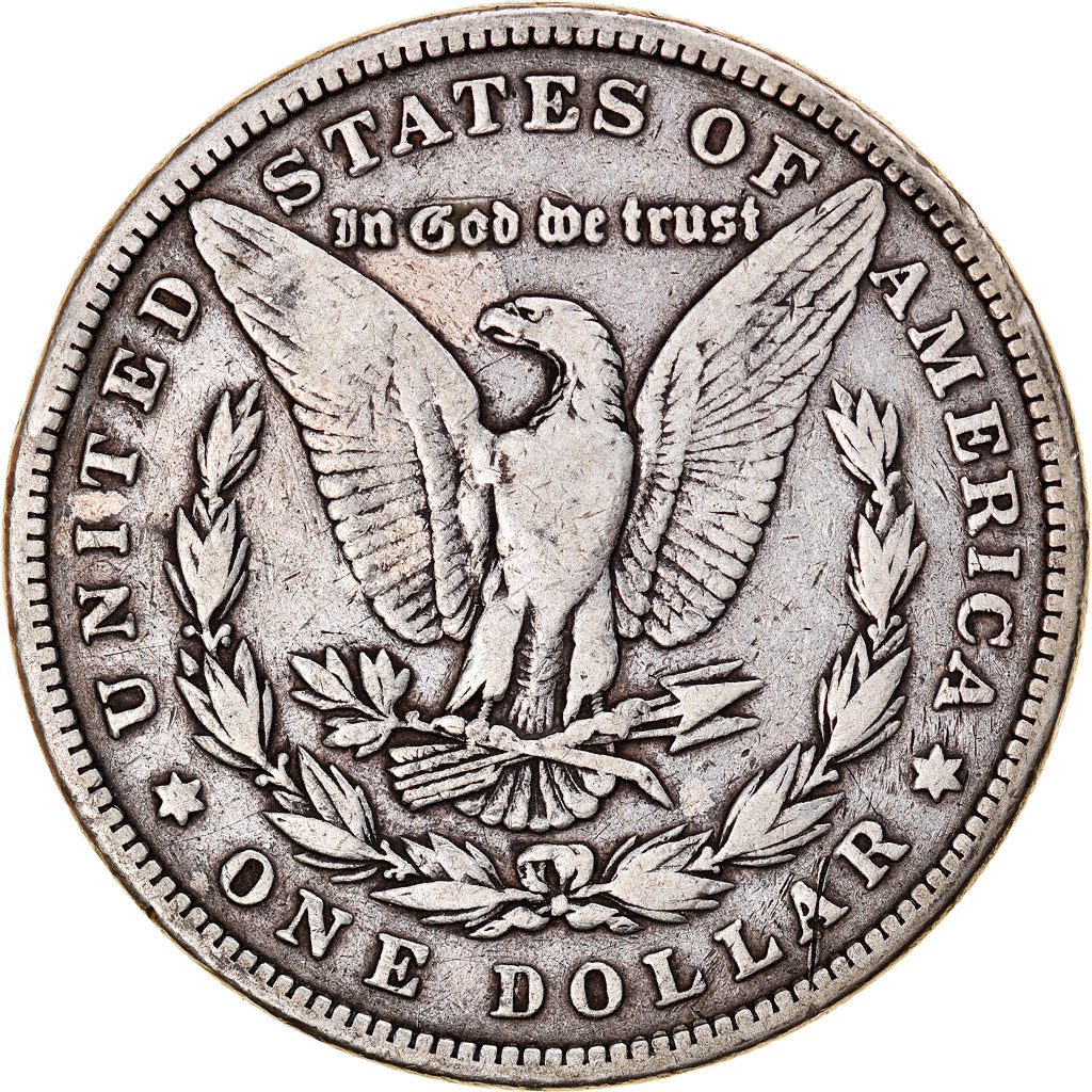 Coin, United States, Morgan Dollar, Dollar, 1879, U.S. Mint, Philadelphia
