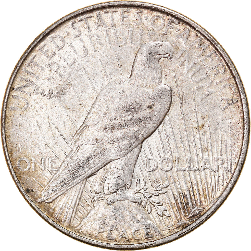 Coin, United States, Peace Dollar, Dollar, 1923, U.S. Mint, Denver, EF(40-45)