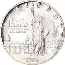 Monnaie, États-Unis, Dollar, 1989, U.S. Mint, San Francisco, SPL+, Argent