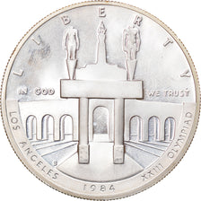 Coin, United States, Dollar, 1984, San Francisco, Proof, MS(64), Silver, KM:210