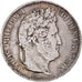 Munten, Frankrijk, Louis-Philippe, 5 Francs, 1834, Nantes, FR+, Zilver