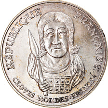 Monnaie, France, Clovis, 100 Francs, 1996, SUP+, Argent, Gadoury:953, KM:1180