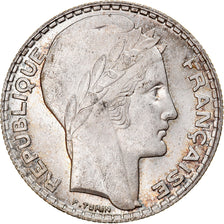 Moneta, Francja, 10 Francs, 1938, Paris, MS(60-62), Srebro, KM:878, Gadoury:801
