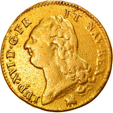 Münze, Frankreich, Louis XVI, Double louis d'or à la tête nue, 2 Louis D'or