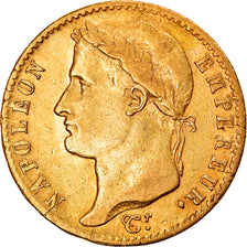Moneta, Francja, Napoléon I, 20 Francs, 1815, Paris, Cent Jours, EF(40-45)