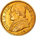 Munten, Italiaanse staten, PAPAL STATES, Pius IX, 20 Lire, 1867, Roma, ZF, Goud