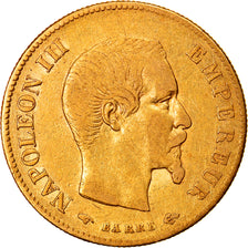 Munten, Frankrijk, Napoleon III, Napoléon III, 10 Francs, 1859, Paris, FR+