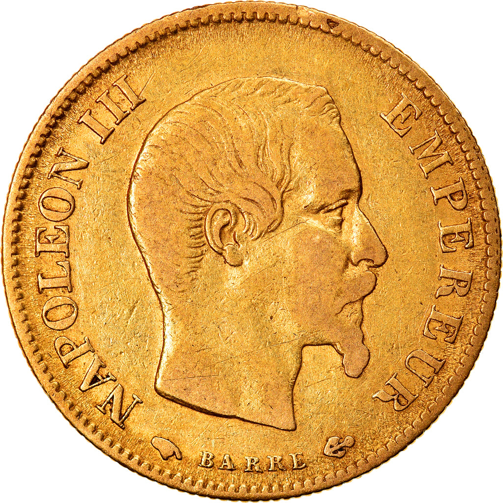 Monnaie, France, Napoleon III, Napoléon III, 10 Francs, 1860, Paris, TB+, Or