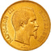 Coin, France, Napoleon III, 100 Francs, 1857, Paris, EF(40-45), Gold, KM:786.1