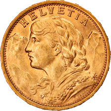 Moneda, Suiza, 20 Francs, 1903, Bern, EBC, Oro, KM:35.1