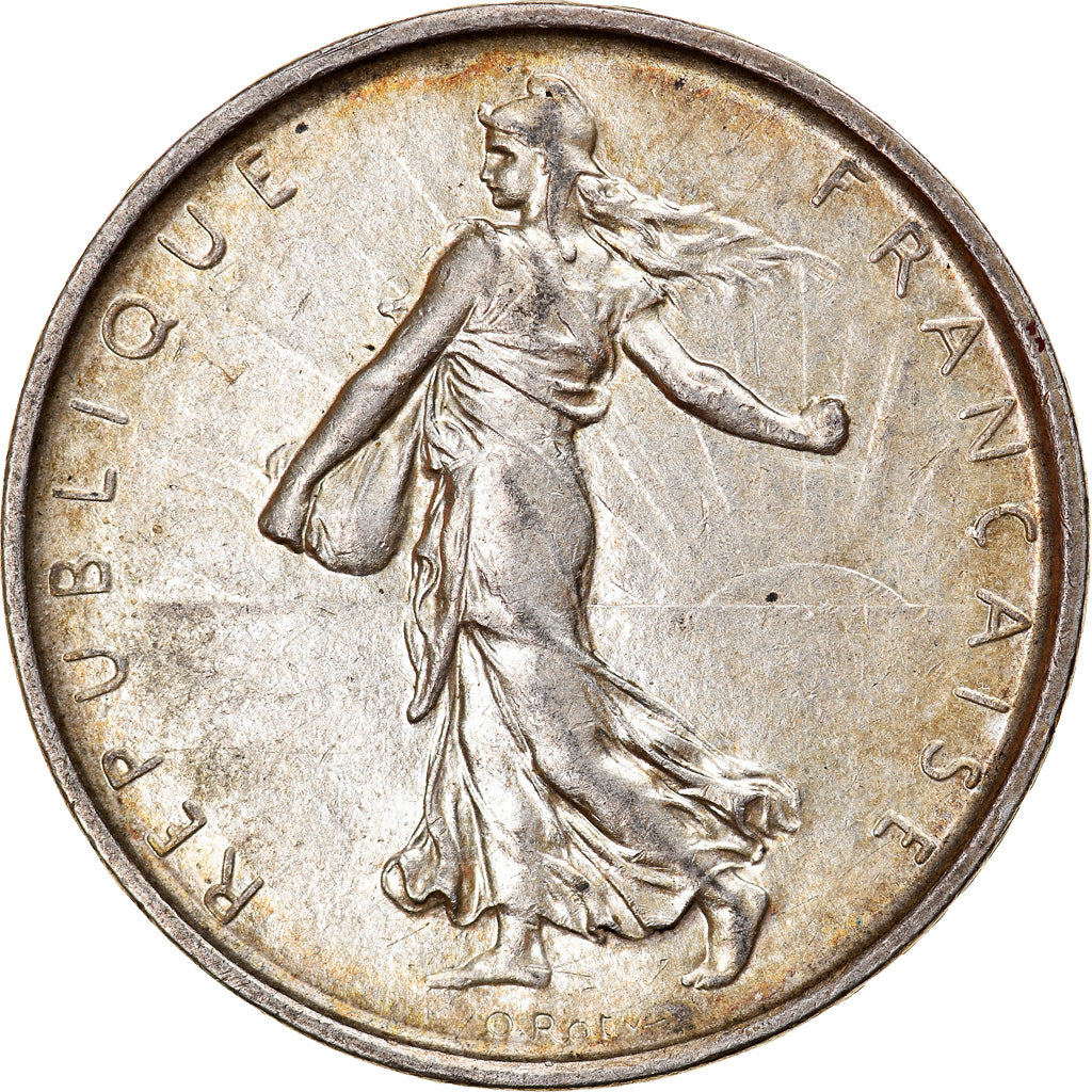 Monnaie, France, Semeuse, 5 Francs, 1969, TTB+, Argent, Gadoury:770, KM:926