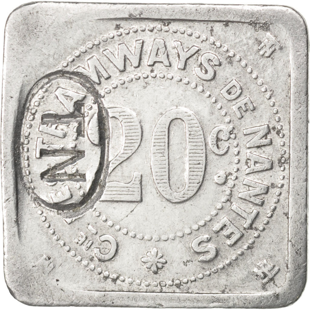France, 20 Centimes, EF(40-45), Aluminium, Elie #30.3, 1.97