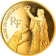 Moneta, Francja, Sacre Napoléon, 100 Francs, 1993, Paris, Proof, MS(65-70)