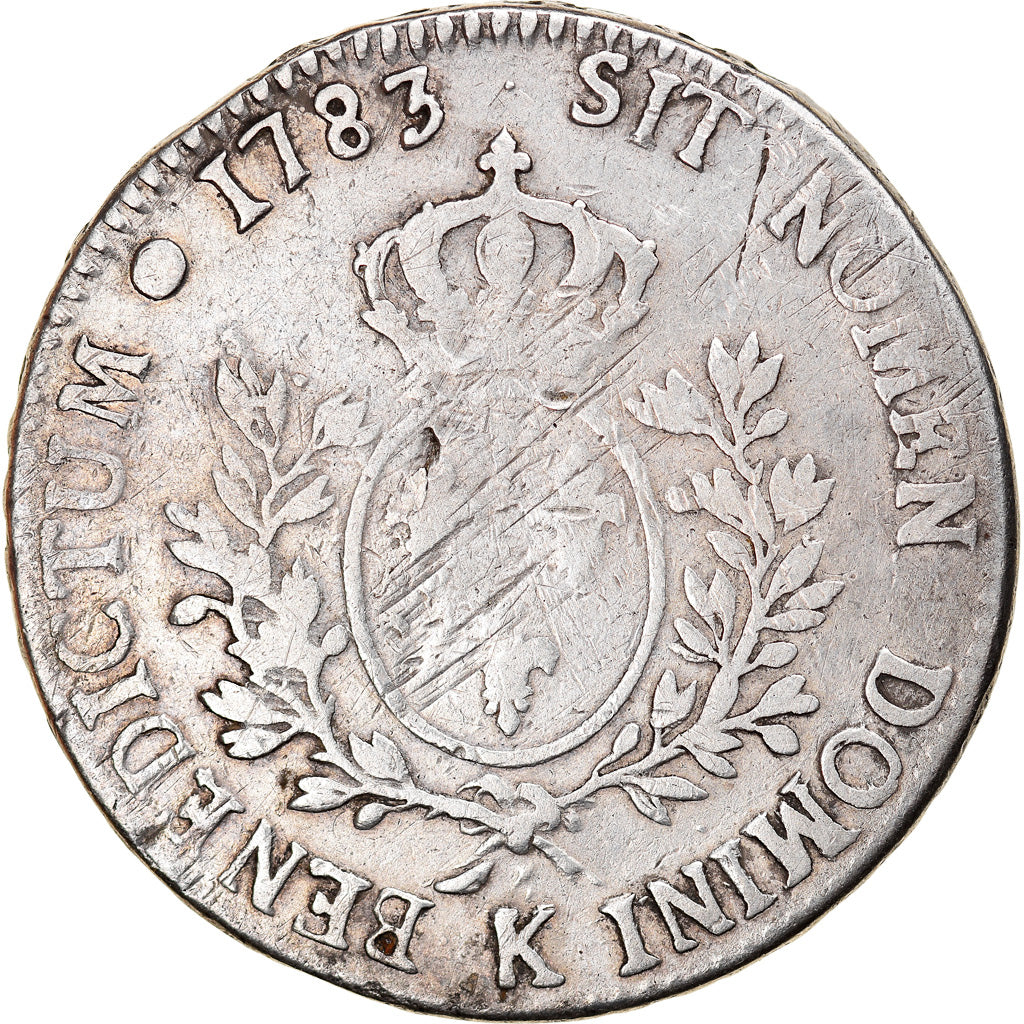 Münze, Frankreich, Louis XVI, Écu aux branches d'olivier, Ecu, 1783, Bordeaux