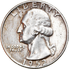Coin, United States, Washington Quarter, Quarter, 1957, U.S. Mint, Denver