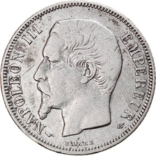 Munten, Frankrijk, Napoleon III, Napoléon III, Franc, 1860, Paris, FR, Zilver