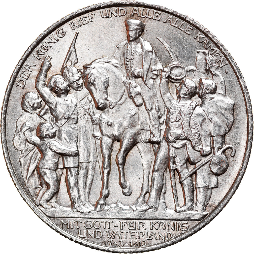 Moneta, Stati tedeschi, PRUSSIA, Wilhelm II, 2 Mark, 1913, Berlin, SPL, Argento