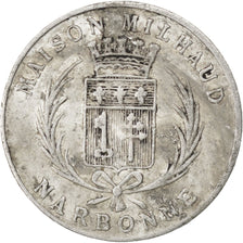 France, 5 Centimes, 1917, EF(40-45), Aluminium, Elie #50.4, 0.79