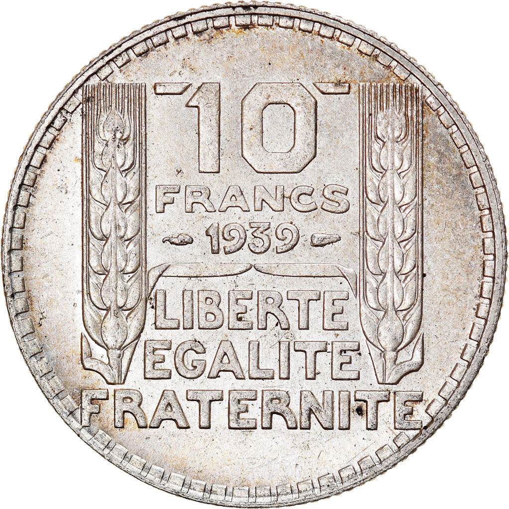 Monnaie, France, Turin, 10 Francs, 1939, Paris, SUP+, Argent, Gadoury:801