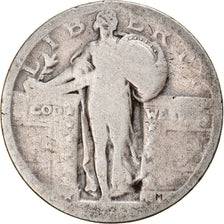 Moneda, Estados Unidos, Standing Liberty Quarter, Quarter, Uncertain date, U.S.