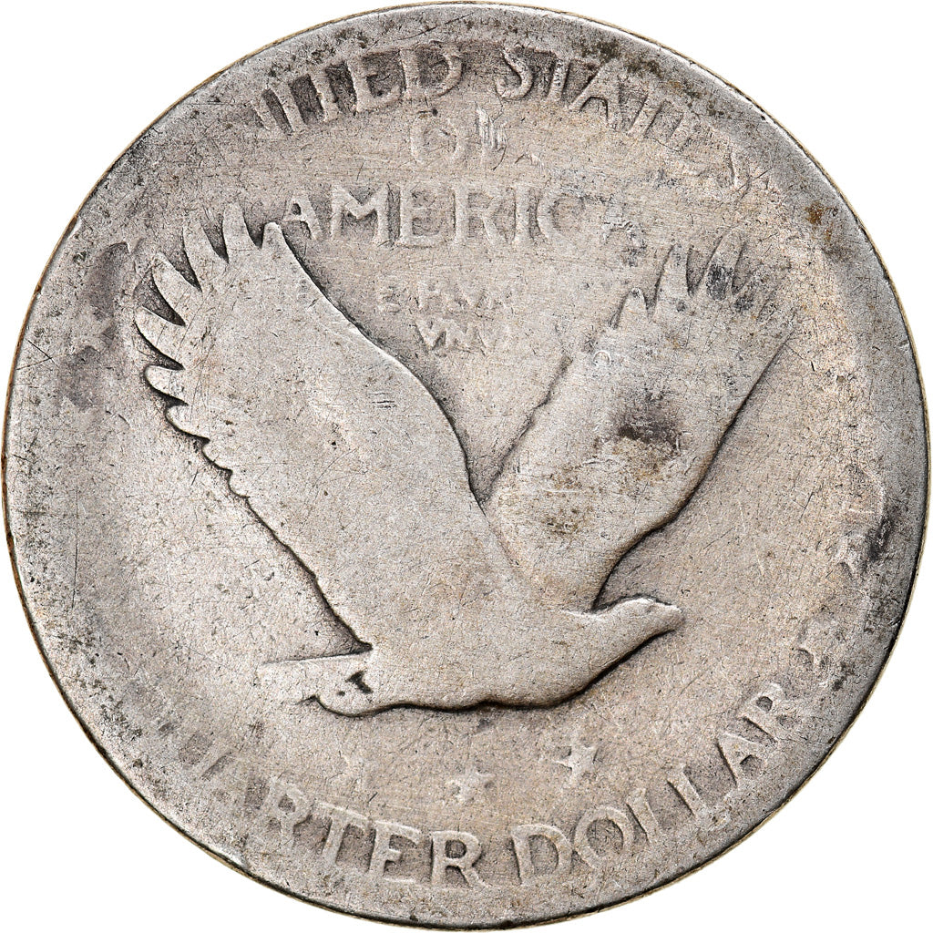 Coin, United States, Standing Liberty Quarter, Quarter, Uncertain date, U.S.