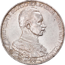 Coin, German States, PRUSSIA, Wilhelm II, 3 Mark, 1913, Berlin, AU(55-58)