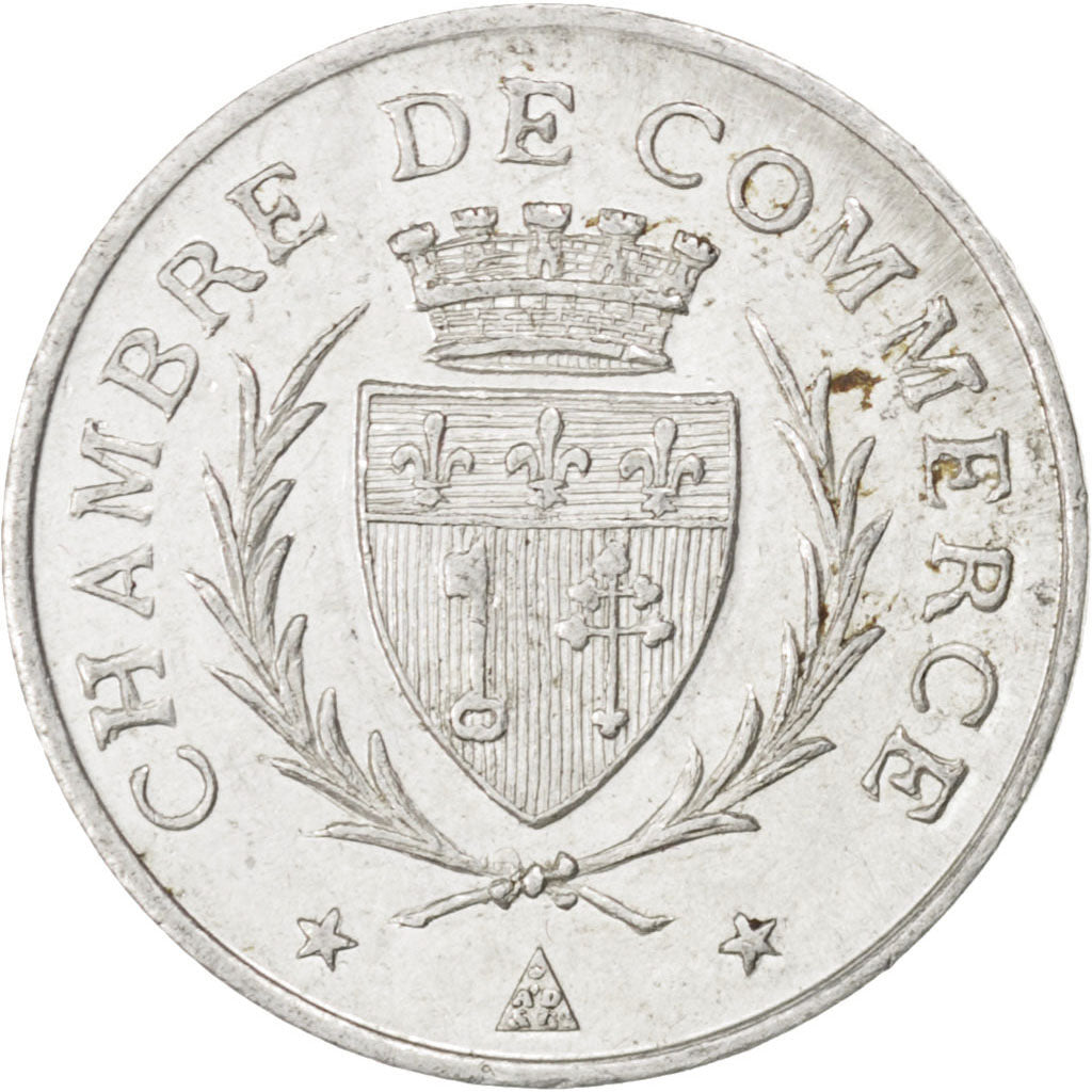 France, 10 Centimes, 1920, AU(50-53), Aluminium, Elie #10.1a, 0.82