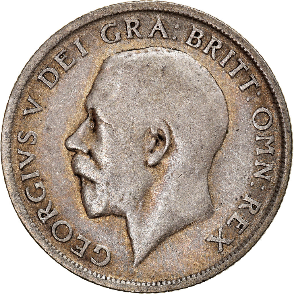 Monnaie, Grande-Bretagne, George V, Shilling, 1920, TB, Argent, KM:816a