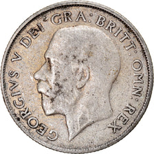 Moneda, Gran Bretaña, George V, Shilling, 1925, BC+, Plata, KM:816a
