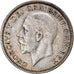 Münze, Großbritannien, George V, Shilling, 1931, S+, Silber, KM:833