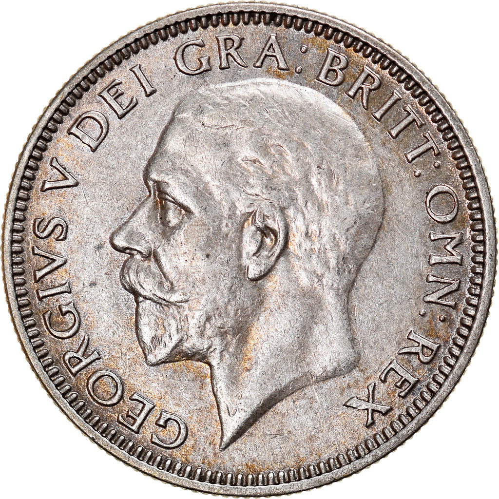 Coin, Great Britain, George V, Shilling, 1934, EF(40-45), Silver, KM:833