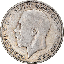 Moneda, Gran Bretaña, George V, Florin, Two Shillings, 1924, BC+, Plata