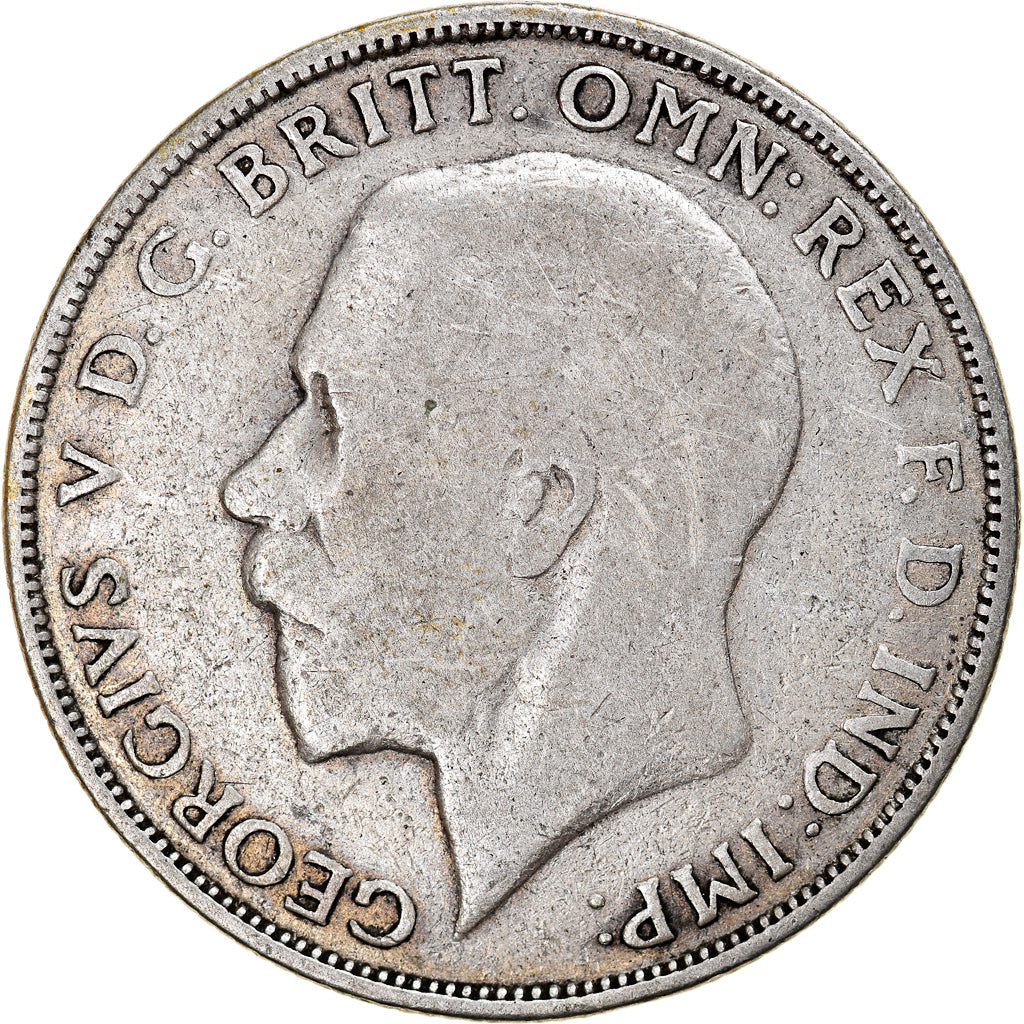 Coin, Great Britain, George V, Florin, Two Shillings, 1923, VF(30-35), Silver