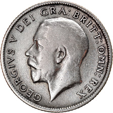 Moneta, Gran Bretagna, George V, 6 Pence, 1922, MB+, Argento, KM:815a.1