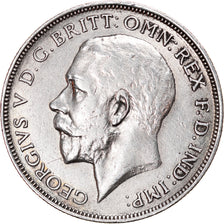 Coin, Great Britain, George V, Florin, Two Shillings, 1918, AU(50-53), Silver