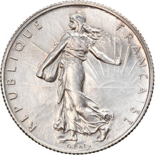 Moneta, Francia, Semeuse, 2 Francs, 1914, Castelsarrasin, SPL, Argento