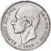 Coin, Spain, Alfonso XII, 5 Pesetas, 1885 (87), Madrid, VF(30-35), Silver