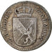 Moneta, Landy niemieckie, BADEN, Karl Friedrich, 6 Kreuzer, 1808, VF(30-35)