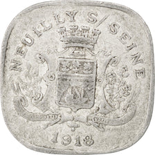 Neuilly-sur-Seine, Solidarité Commerciale et Industrielle, 20 Centimes 1918, Eli