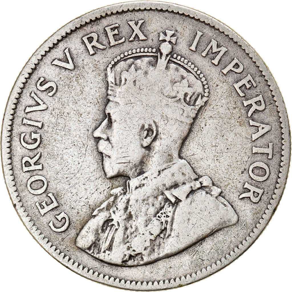Coin, South Africa, George V, 2-1/2 Shillings, 1929, Pretoria, VF(30-35)