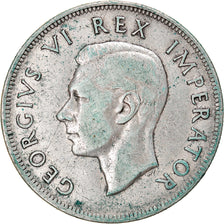 Munten, Zuid Afrika, George VI, 2-1/2 Shillings, 1940, Pretoria, FR+, Zilver