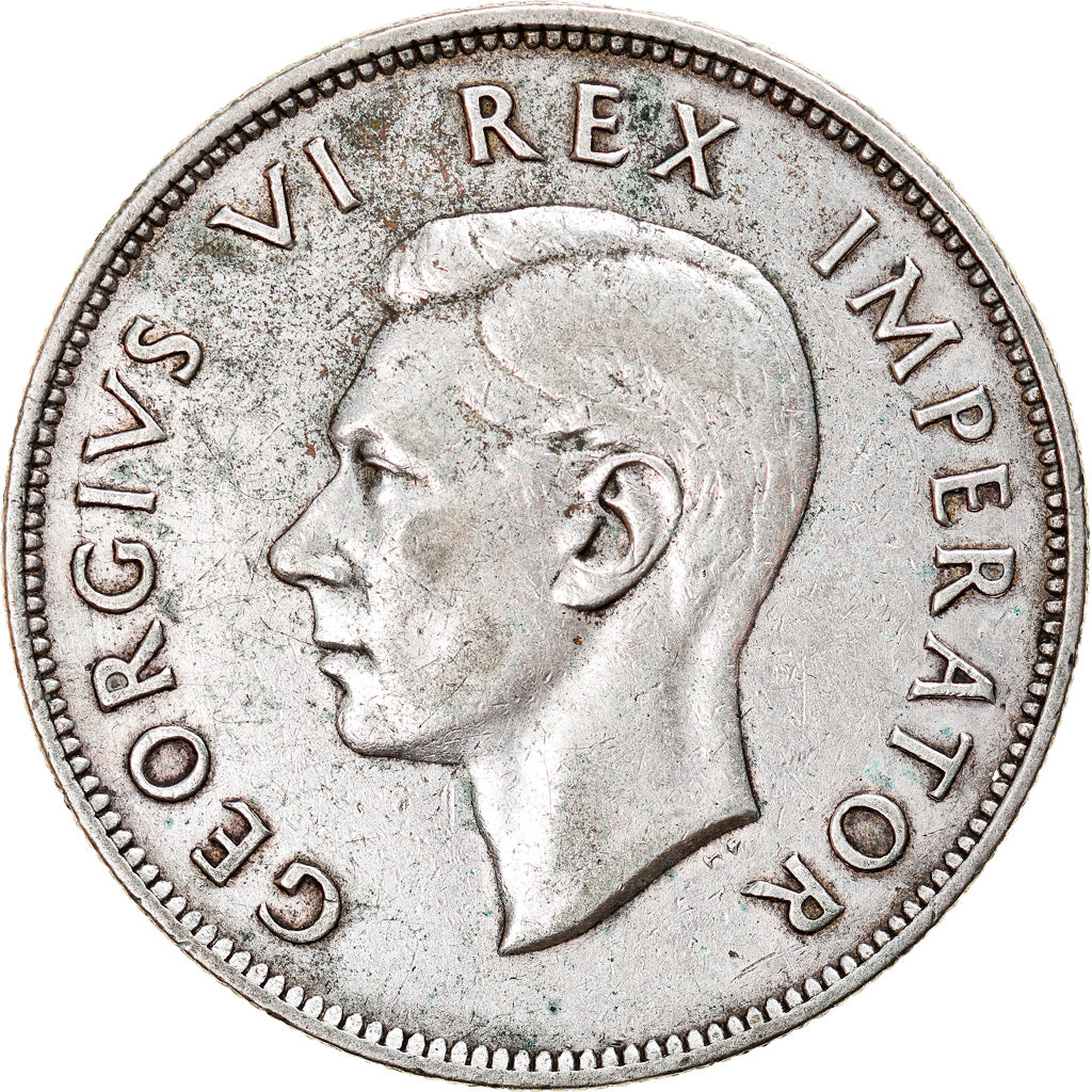 Coin, South Africa, George VI, 2-1/2 Shillings, 1940, Pretoria, EF(40-45)