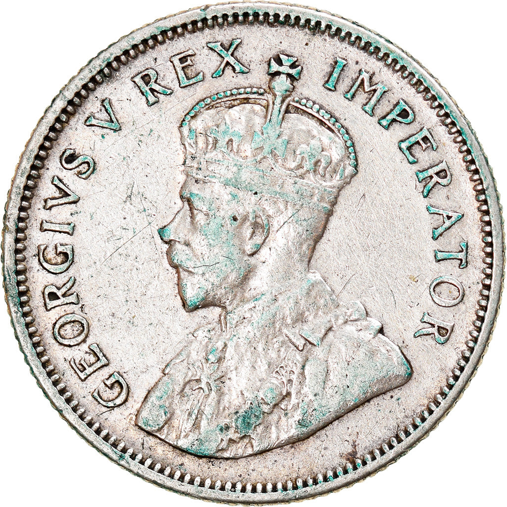 Monnaie, Afrique du Sud, George V, Shilling, 1936, Pretoria, TTB, Argent
